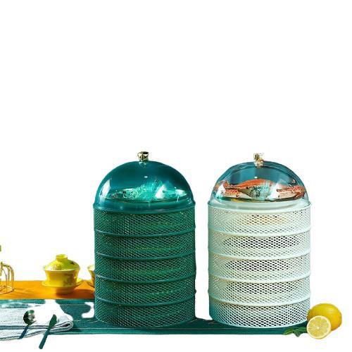 Lồng bàn 5 tầng đa năng, tiện lợi vừa là rổ đựng đồ gọn gàng