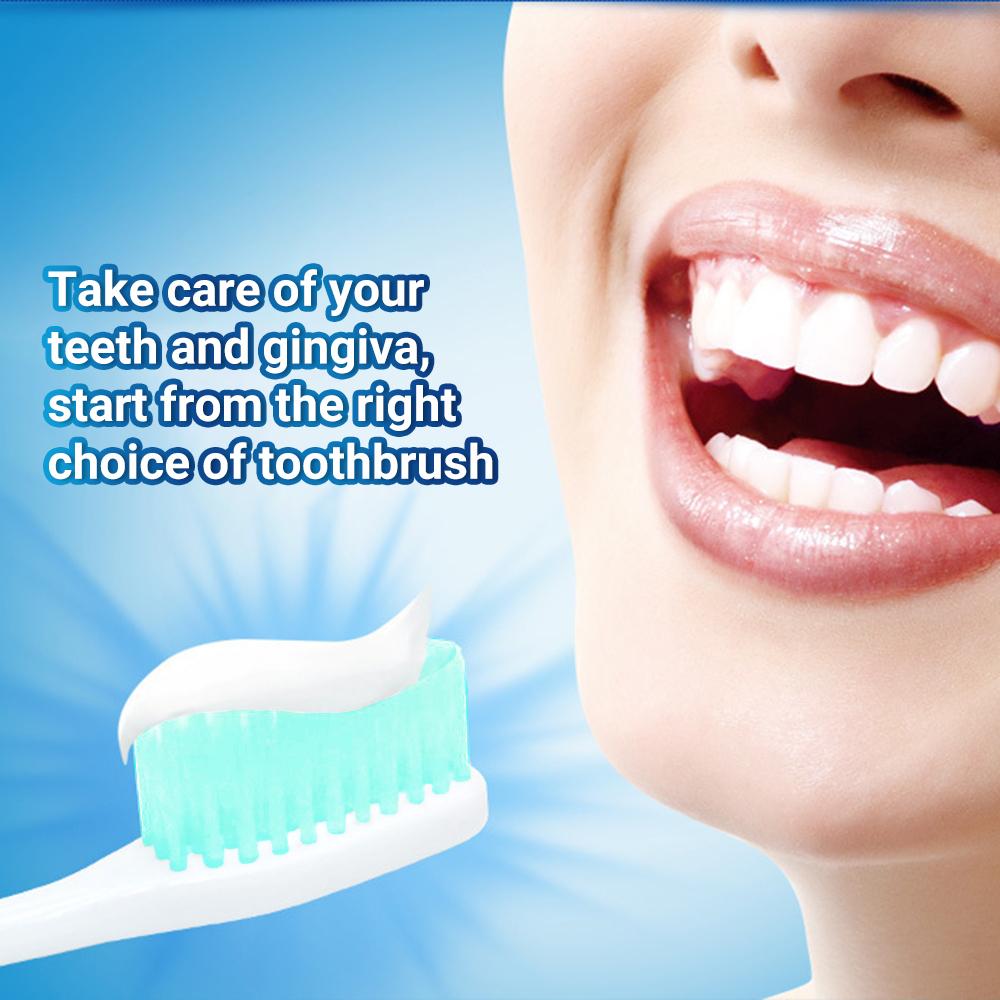 Bàn Chải Đánh Răng Có Lông Làm Sạch Khoang Miệng Sợi Nylon Mềm Mịn Siêu Mỏng