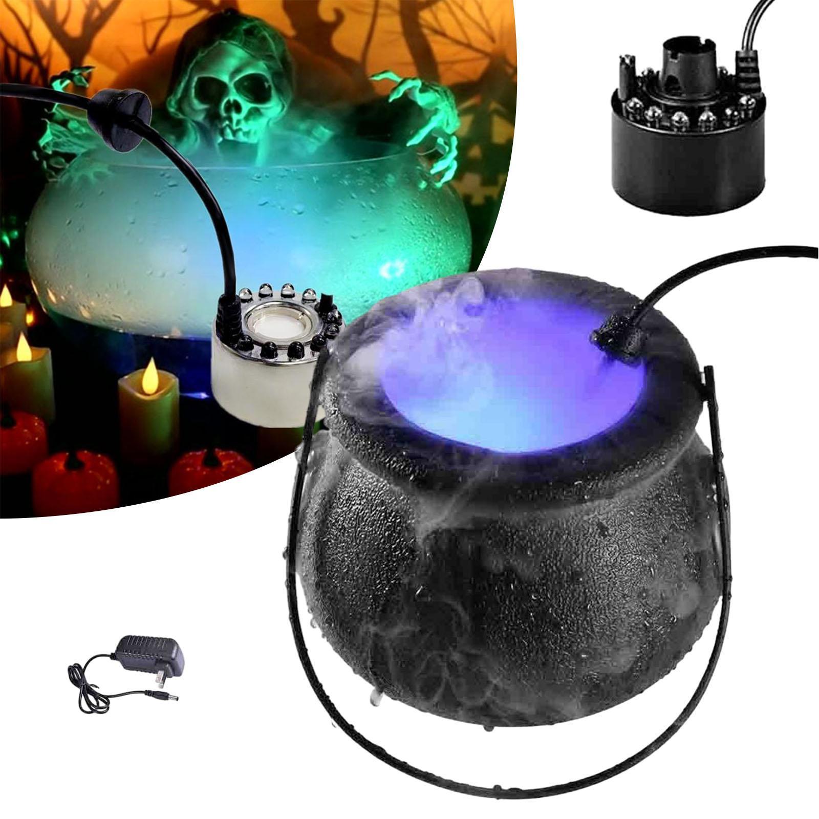 Halloween  Mister and Witch Bucket US 110V Plug for Vase Basin