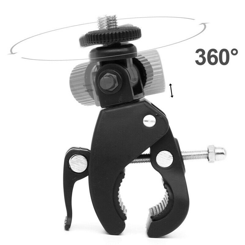 Phụ kiện kẹp ghi đông xe cho máy quay hành động GoPro, Sjcam, Yi Action, Osmo Action