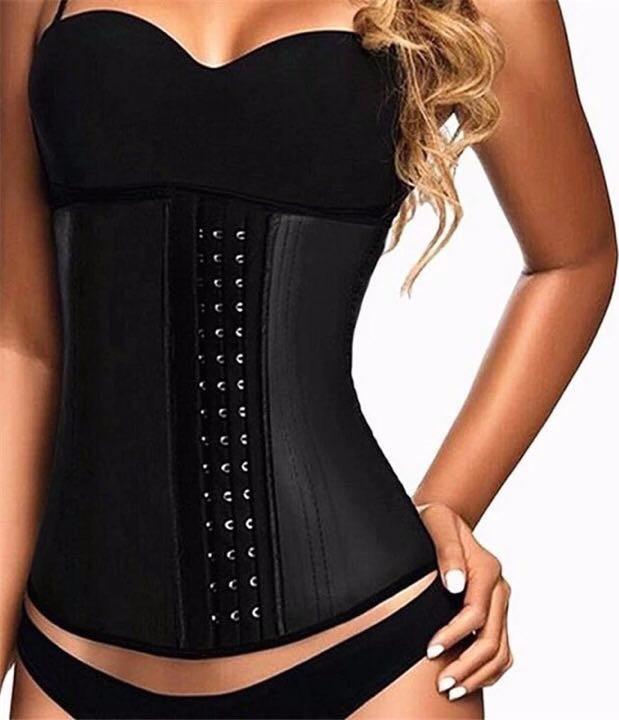 Gen nịt bụng định hình Latex 9 xương thép,3 nấc móc Perfect