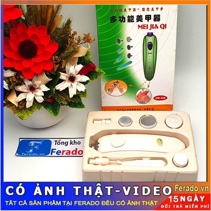 Máy mài móng tay chạy pin với kích thước mini tiện dụng 7 tác dụng