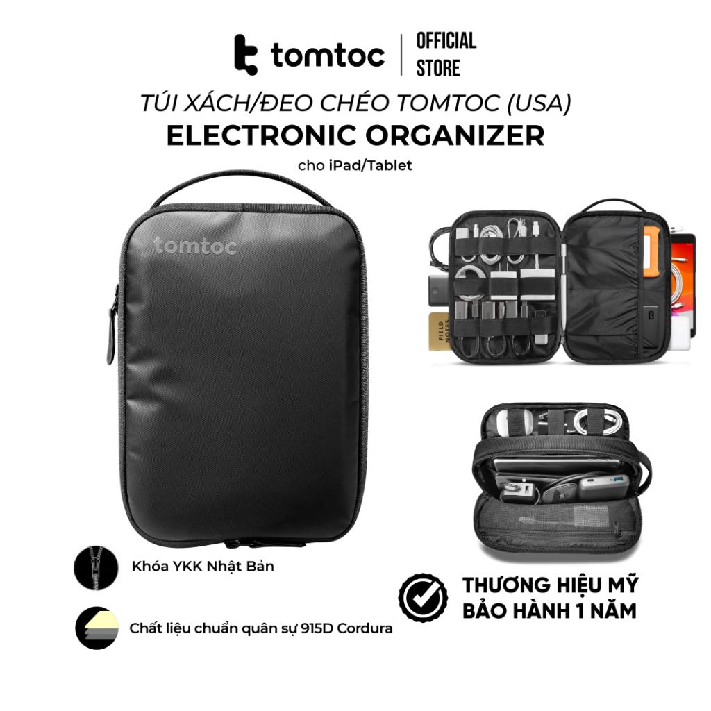 Túi đựng phụ kiện TOMTOC (USA) Electronic Organizer cho iPad Mini/ Tablet 7.9 inch - Hàng chính hãƞg