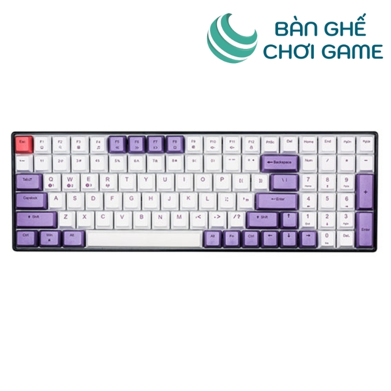 Bàn phím cơ không dây E-Dra EK396W Gateron Switch - Hàng chính hãng