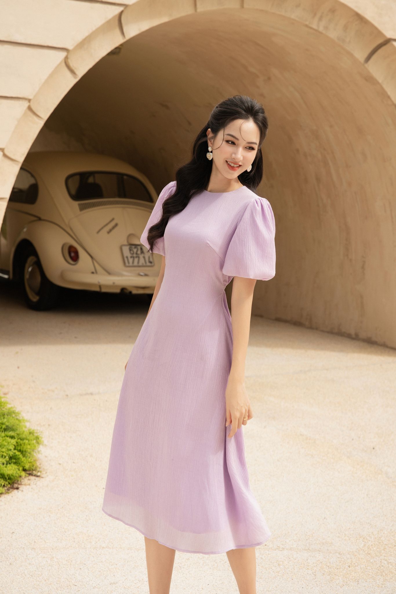 OLV - Đầm Amethyst Midi Dress