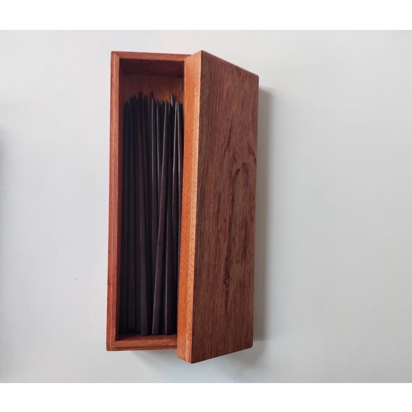 Hộp Đựng Đũa Gỗ Cỡ 28cm Đựng Đũa Thìa Dĩa, Phụ Kiện Nhà Bếp Cao Cấp