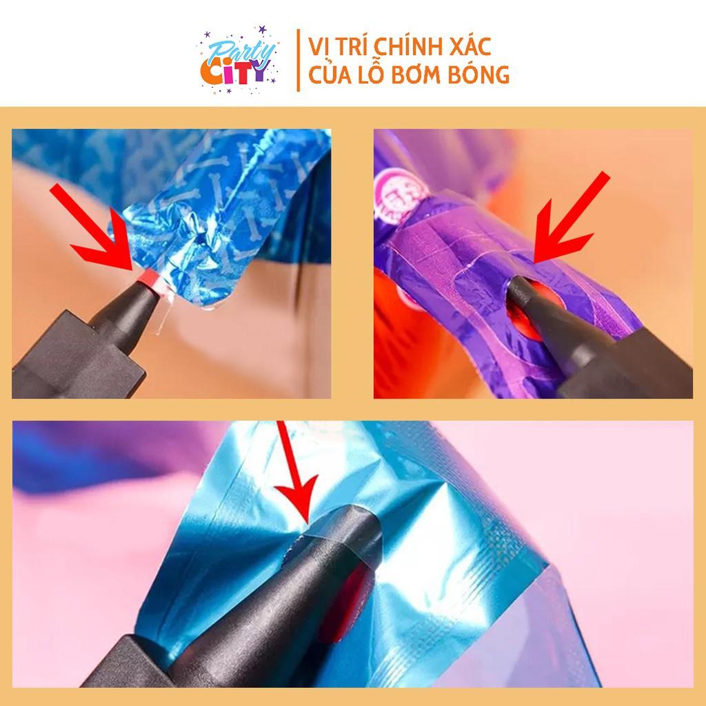 Bóng Chữ Happy Birthday Trang Trang Trí Sinh Nhật có kèm dây treo