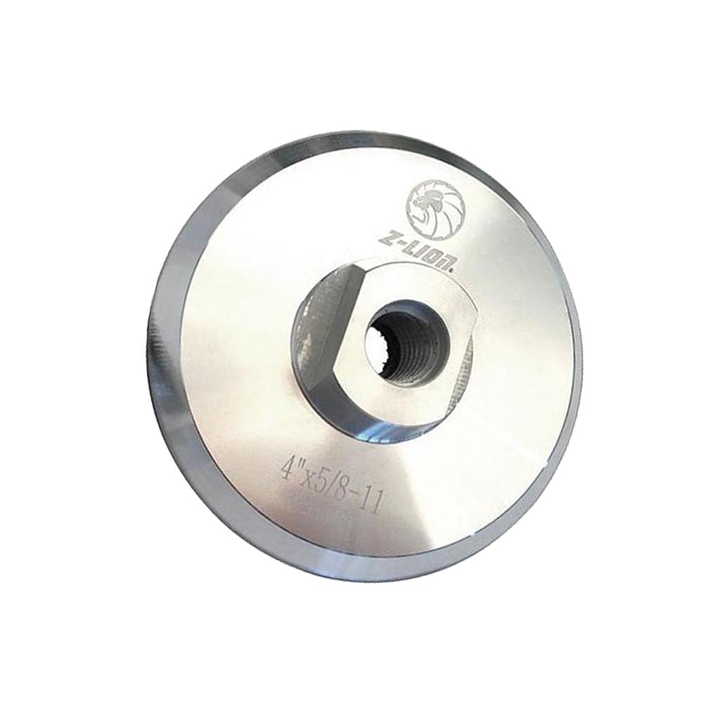 Aluminum Back Holder For Diamond Polishing Pads 5/8"-11 Thread