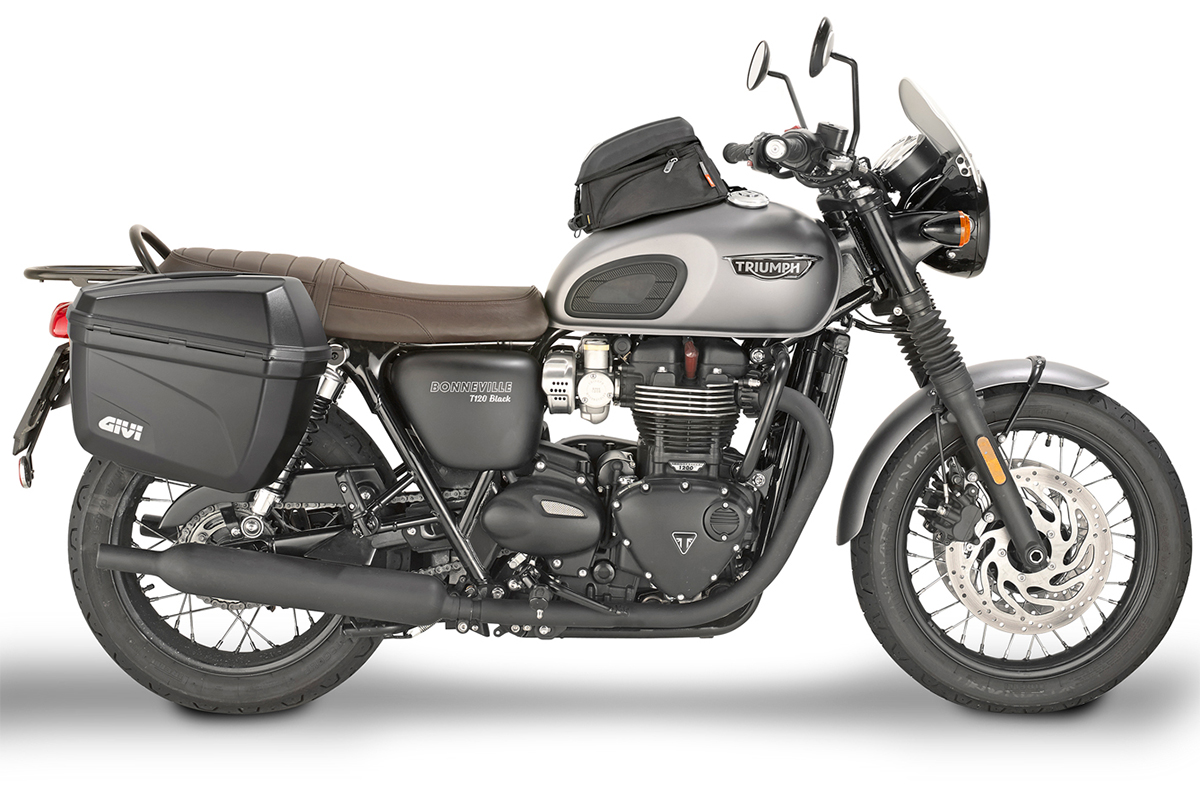 Bộ Thùng Cặp Hông Givi E22N Và Cặp Baga Hông Givi SBL2000 – Hàng Chính Hãng