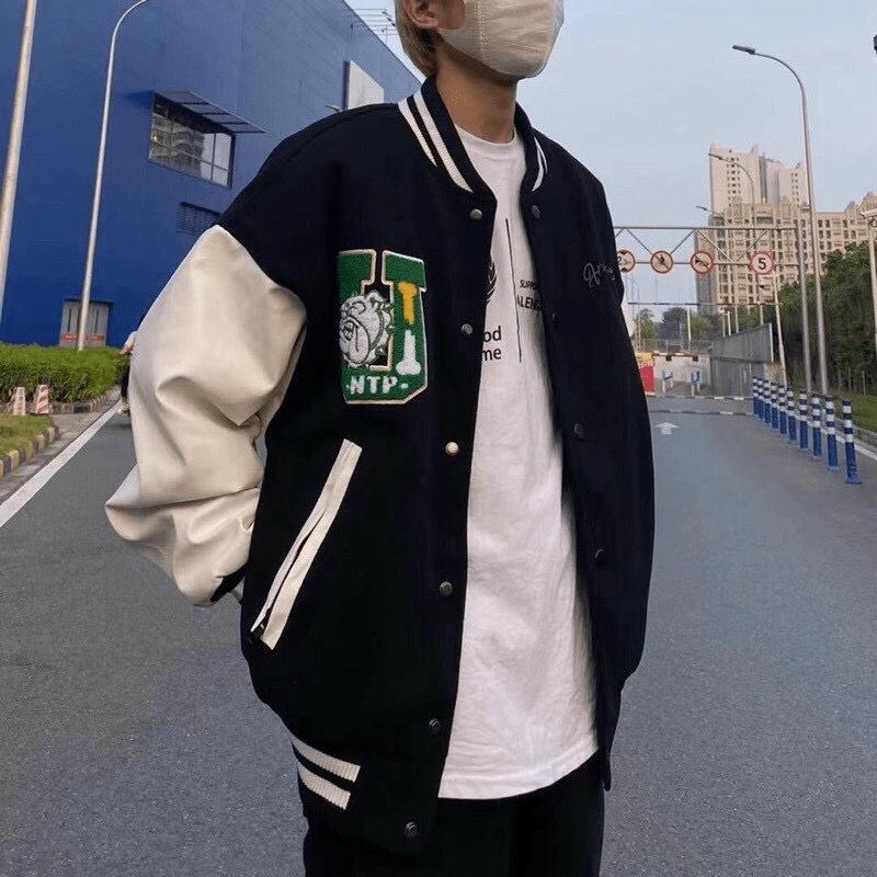 ÁO KHOÁC NỈ BOMBER UNISEX NAM NỮ