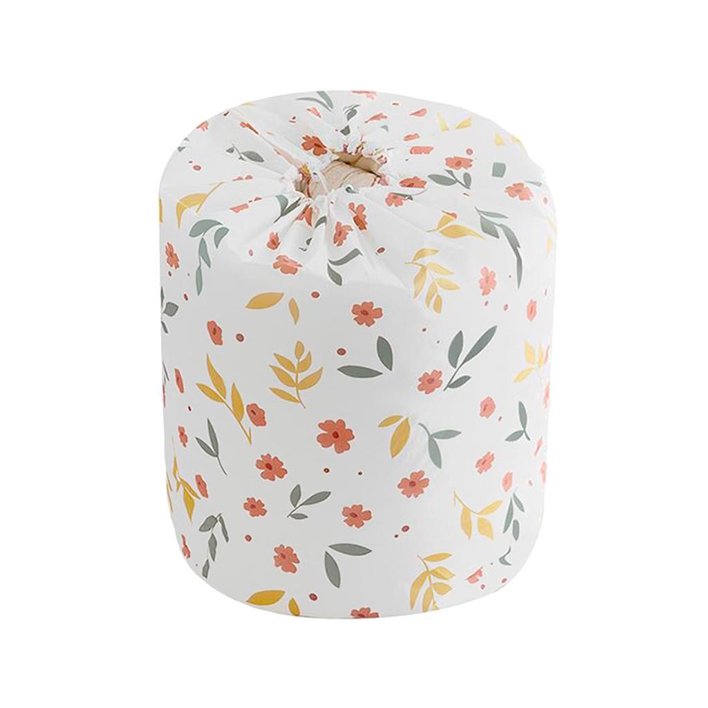 Round Drawstring Bag Clothing Quilts Storage Bag Portable Organizer Bag