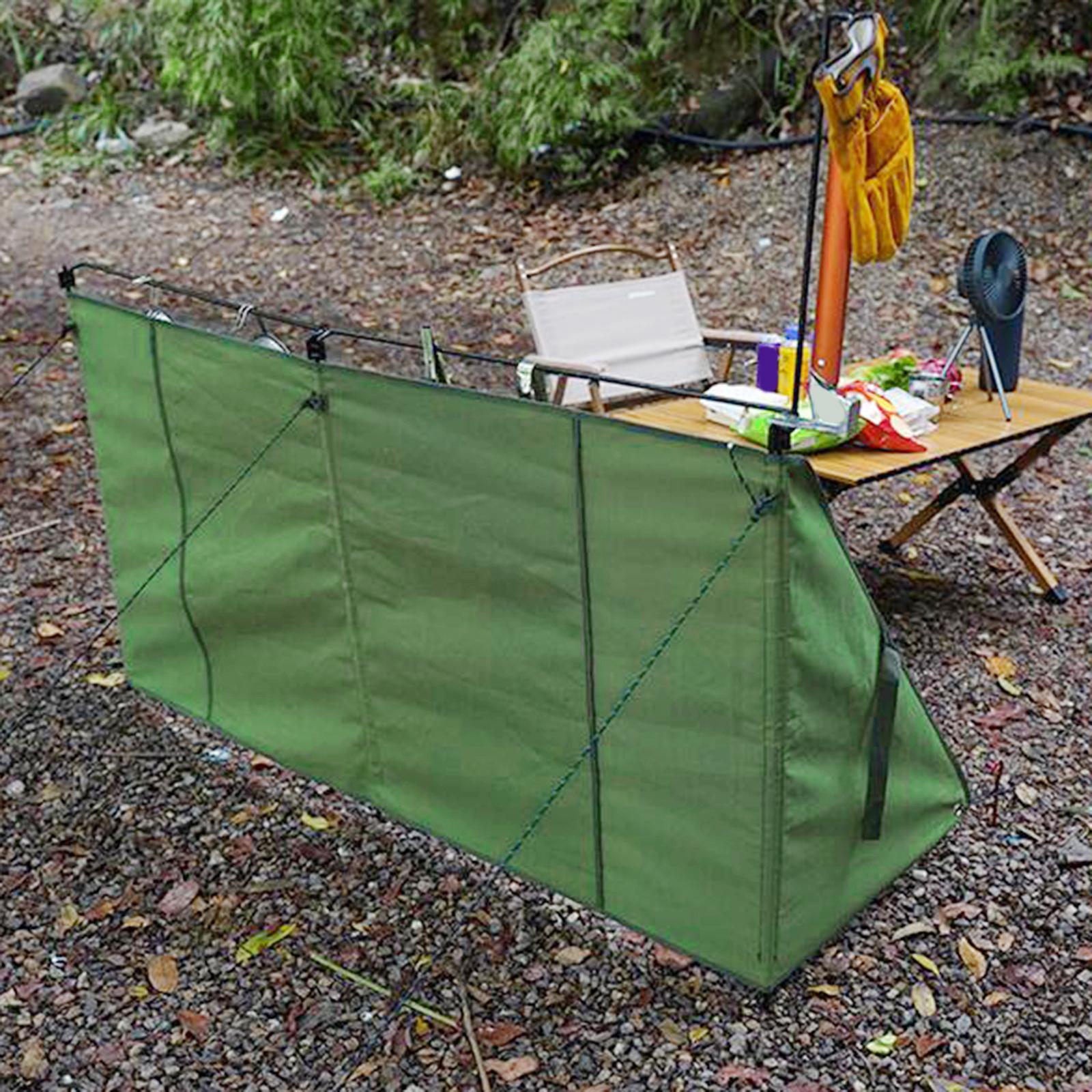 Camping Campfire Windshield Equipment Picnic Grills Gas  Accessory