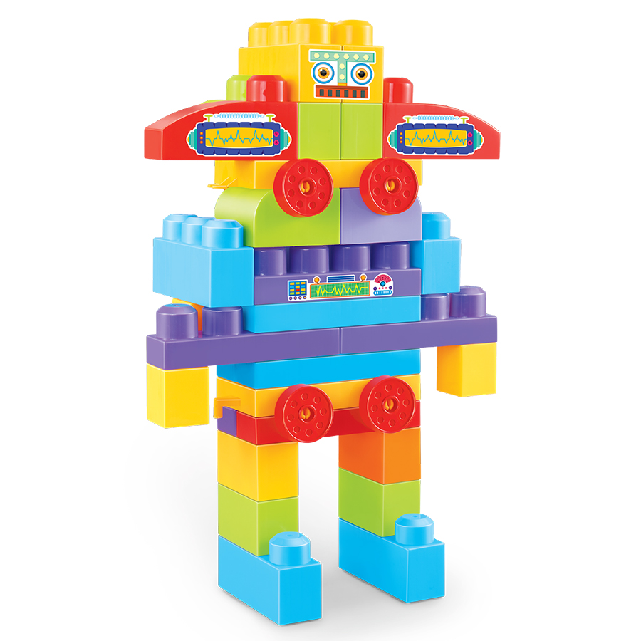 Đồ chơi lắp ráp Tinitoy First Block Rô Bốt 313T-32A