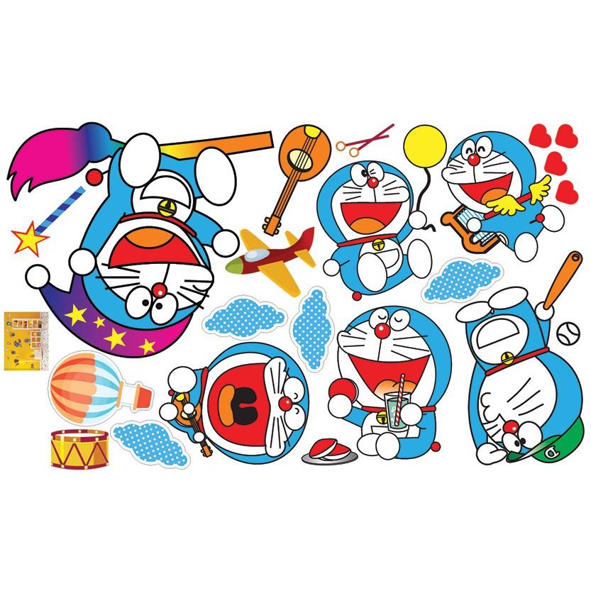 DECAL TRANG TRÍ PHÒNG BÉ DORAEMON SÓ 1