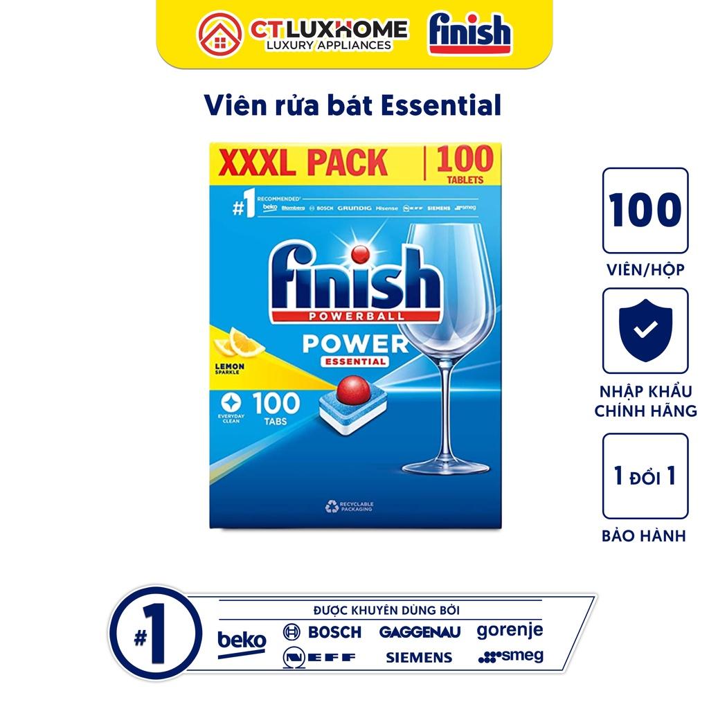 Viên rửa chén bát Finish Essential 100 viên