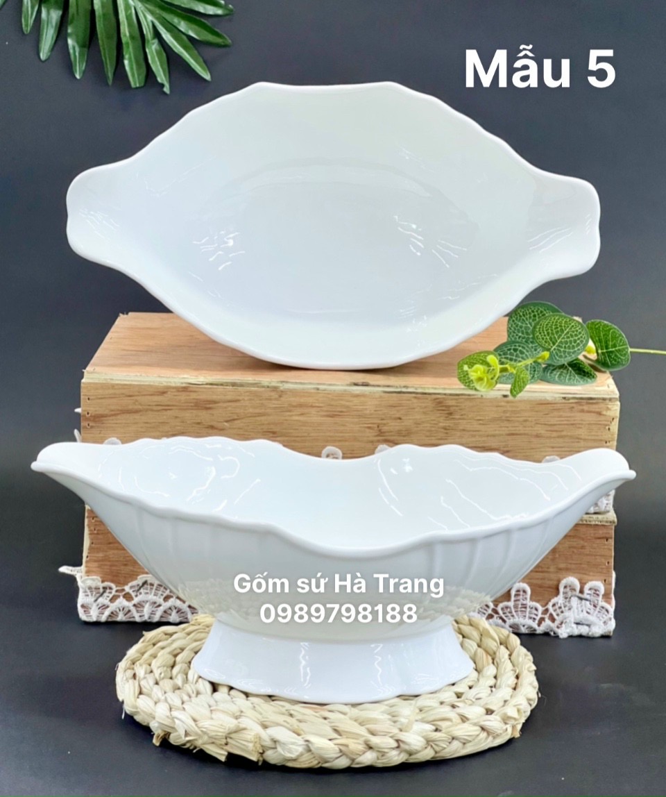 Bát thuyền gà gốm sứ Bát Tràng cao cấp mẫu 5 