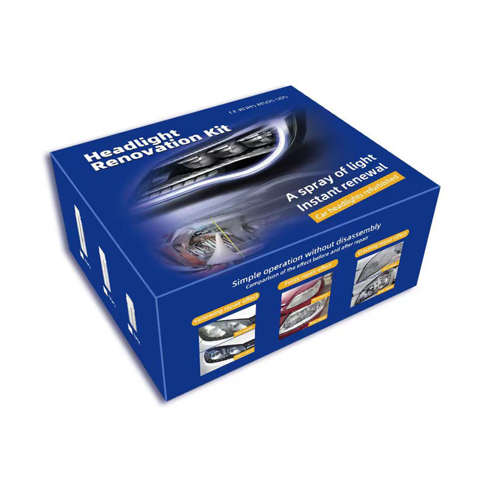 Automobile Headlight Restoration Kits Car Headlight Polish Repair Tool Glass Scratch Repair Headlight Renovation
