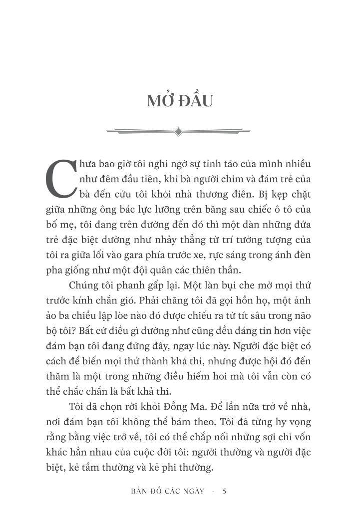 Bản Đồ Các Ngày