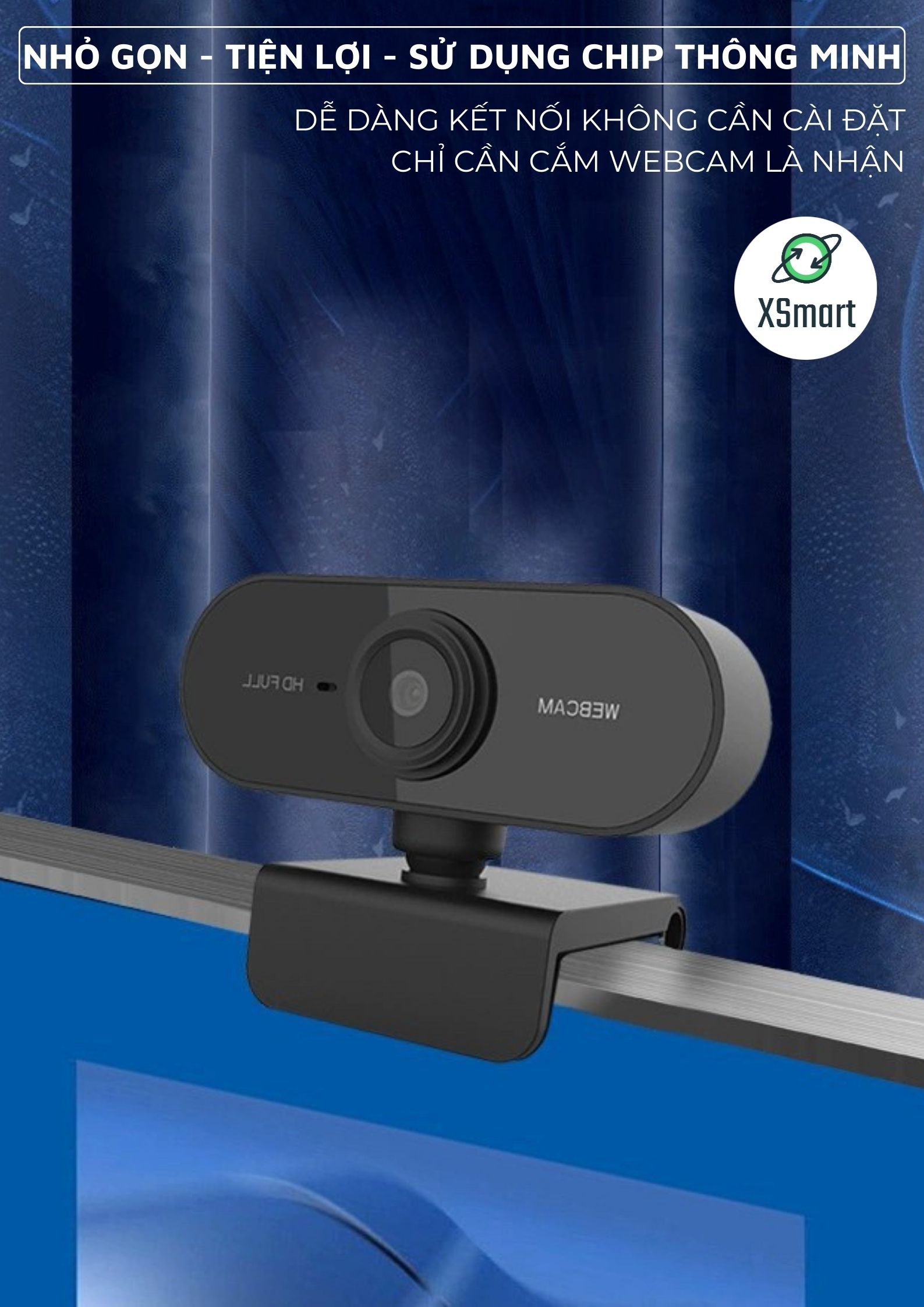 Webcam Máy Tính Laptop Q8 Chất Lượng Full HD Hình Ảnh Sắc Nét Camera Video Mượt Mà 30FPS Cho Livestream, Học Trực Tuyến-Hàng Chính Hãng