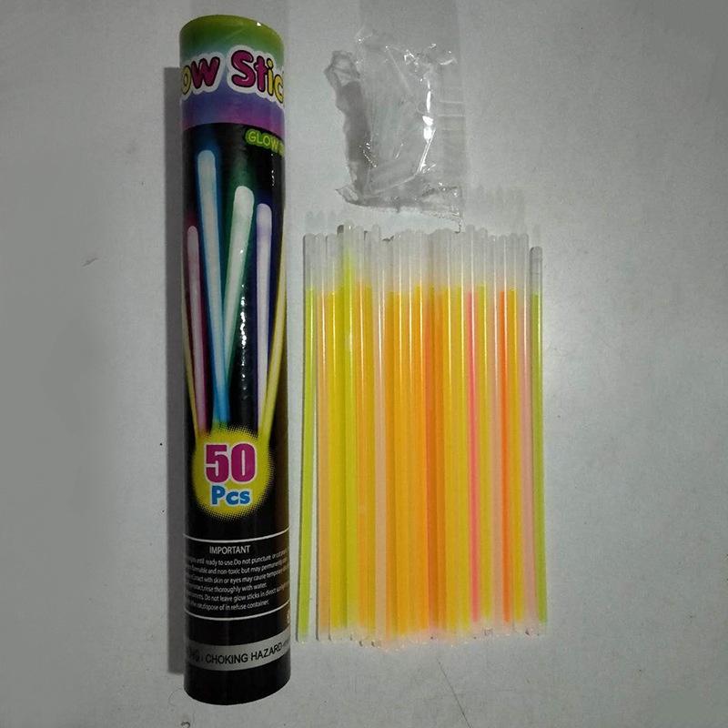 Bộ 100 que phát sáng dạ quang đủ màu sặc sỡ, lightstick phát sáng trong bóng tối RAMBO TOYS