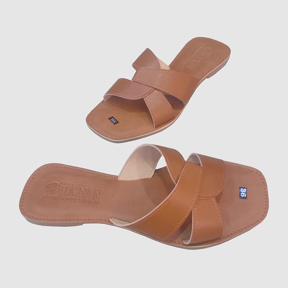 Dép Nữ Quai Ngang Đế Bệt TiTi ĐÔ Thời Trang Cao Cấp DNU2080a