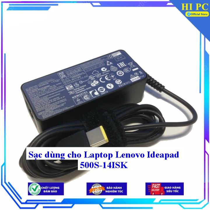 Sạc dùng cho Laptop Lenovo Ideapad 500S-14ISK - Kèm Dây nguồn - Hàng Nhập Khẩu