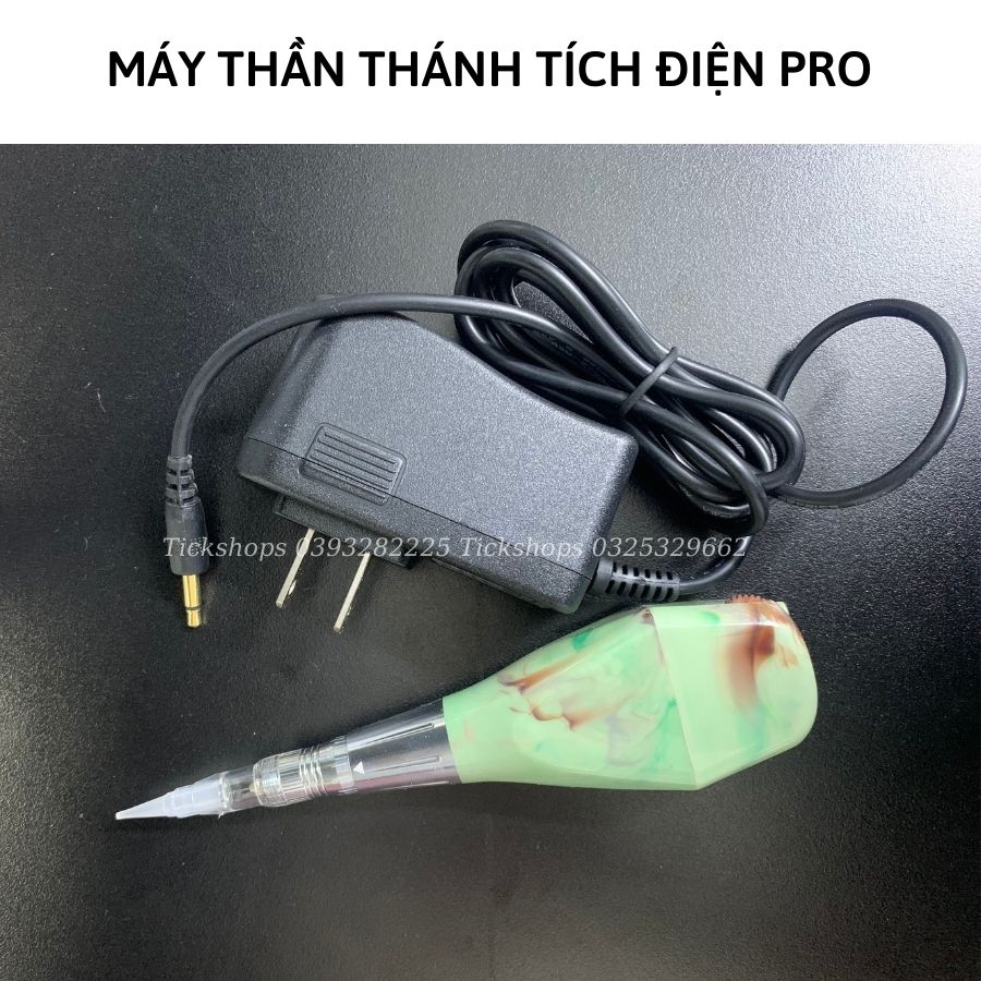 Máy phun xăm thần thánh tích điện Pro phun tạo hạt chỉnh tốc độ