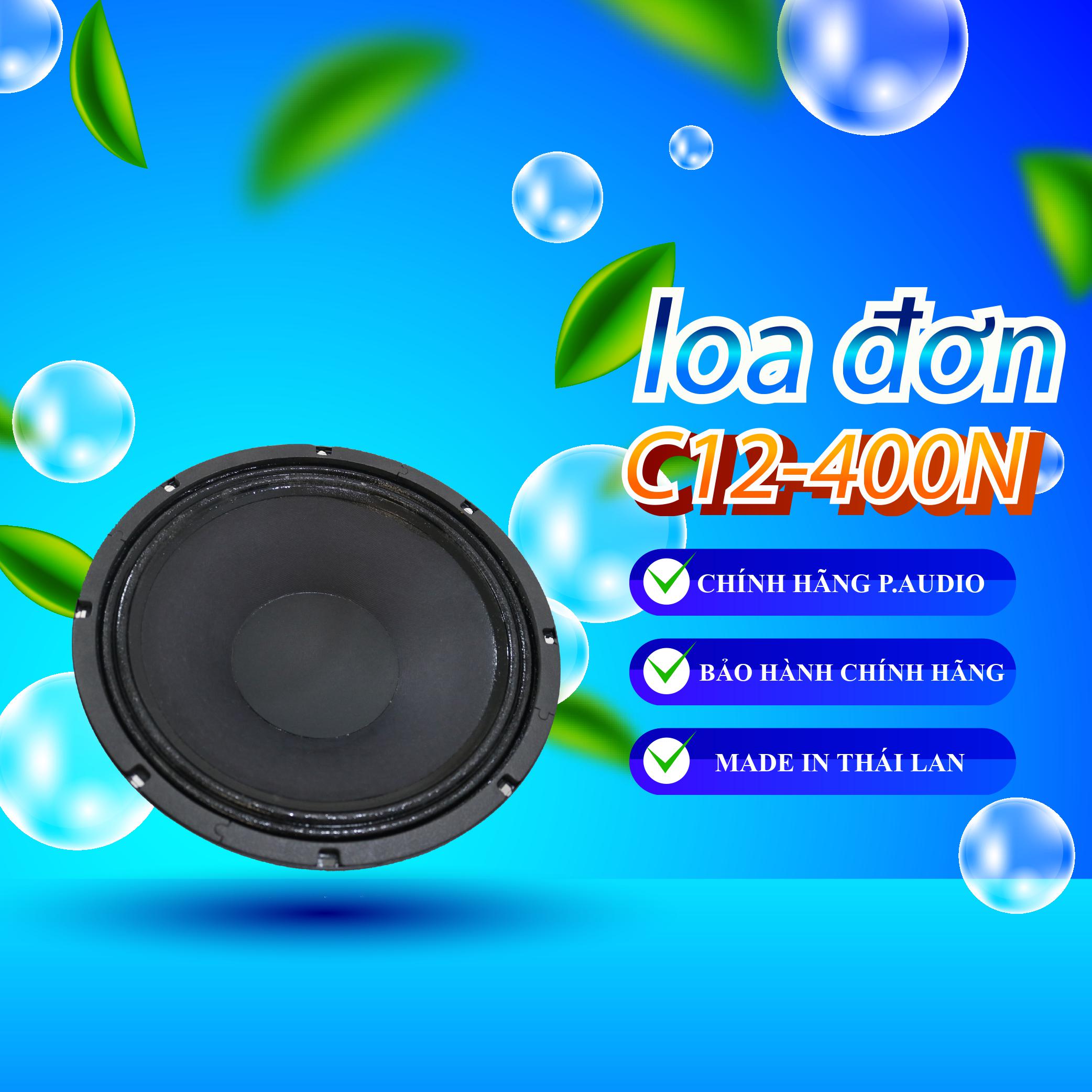 Loa Đơn Từ Neo P.Audio 3 Tấc C12-400N ( 1 cặp ) Hàng Chính Hãng - Chỉ Giao HCM