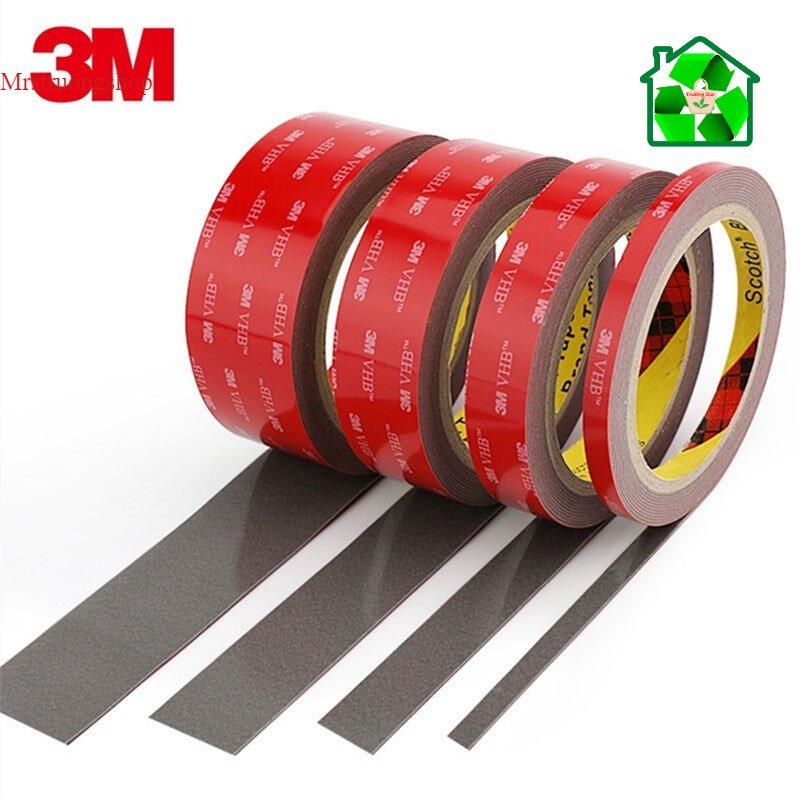 Keo Dán Cường Lực 2 Mặt 3M Băng keo 3M dài 3 mét miếng lót keo bằng bọt acrylic
