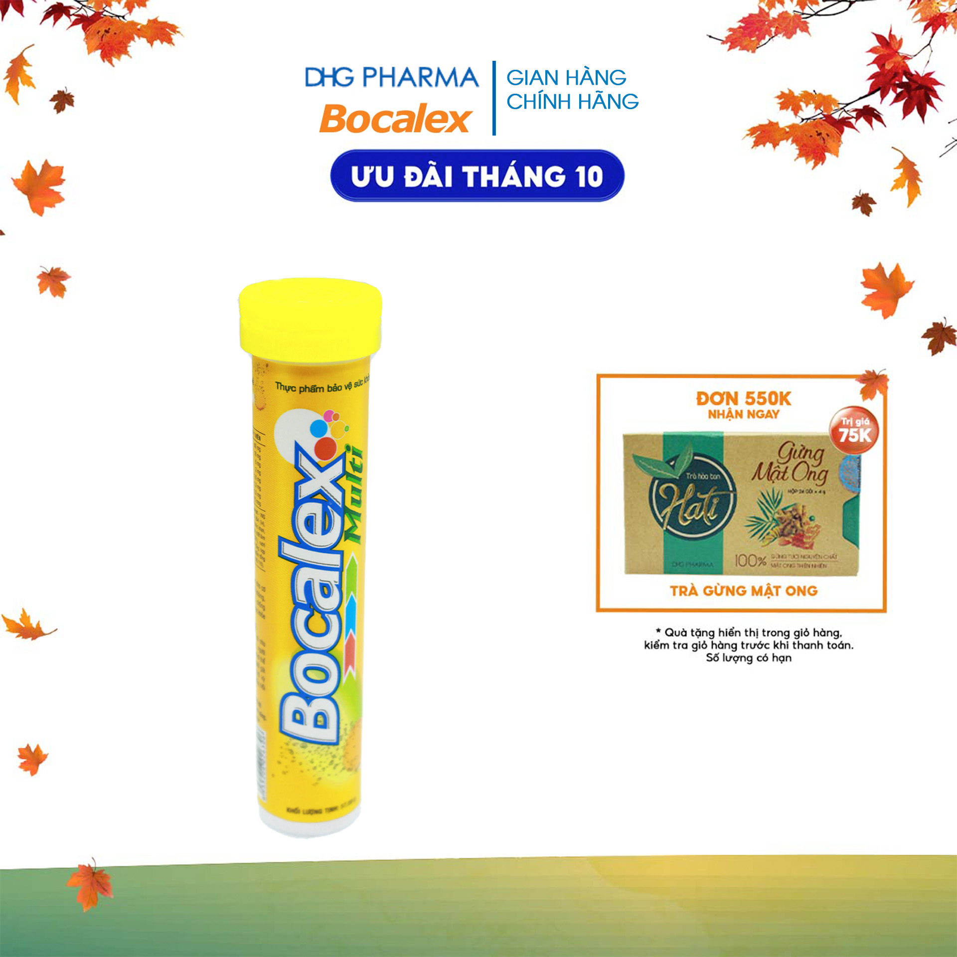 TPCN Bocalex Multi bổ sung vitamin cho cơ thể, nâng cao sức đề kháng - Chính hãng DHG Pharma