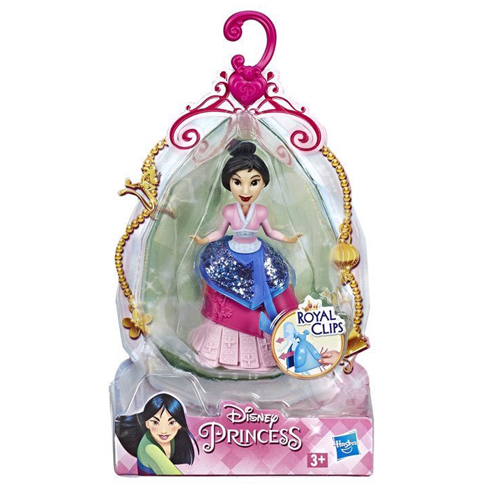 Đồ chơi búp bê công chúa Mulan mini Disney Princess E4864