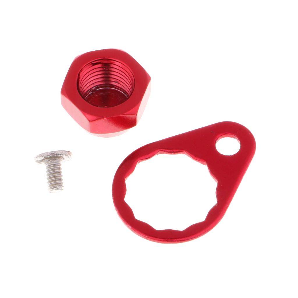 Fishing Reel Handle Repair Parts Baitcasting Reel Screw Red - Left Hand