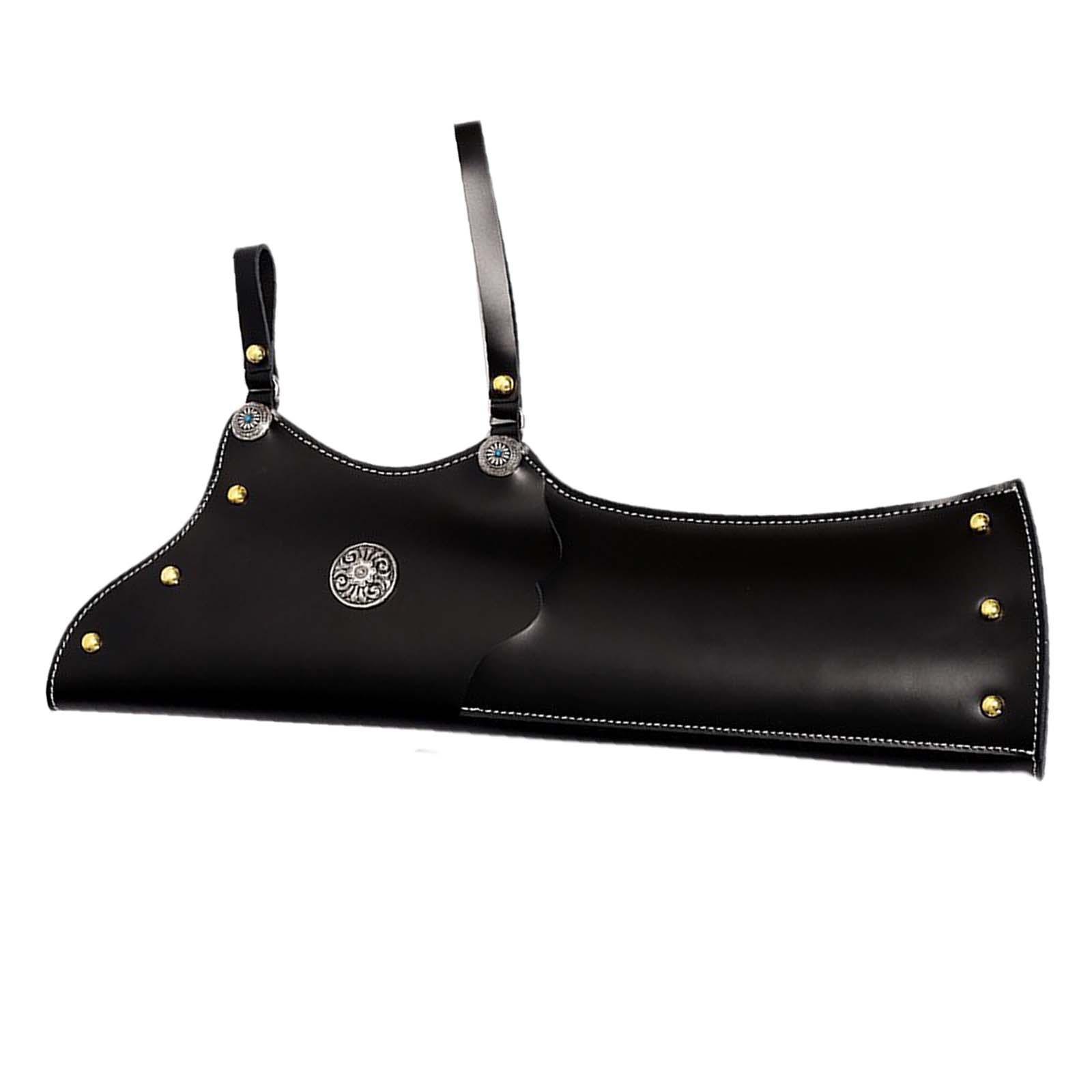 Quiver  Waist Quiver PU Leather Lightweight Hip Bag Hip Quiver Hanging Pot for Training Cosplay Replacement Accessories