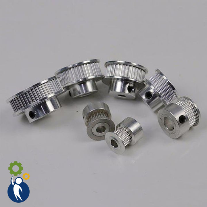 Buly, Puly, Pulley Trục 6mm - 20 Răng, sử dụng với dây đai 2GT-6mm