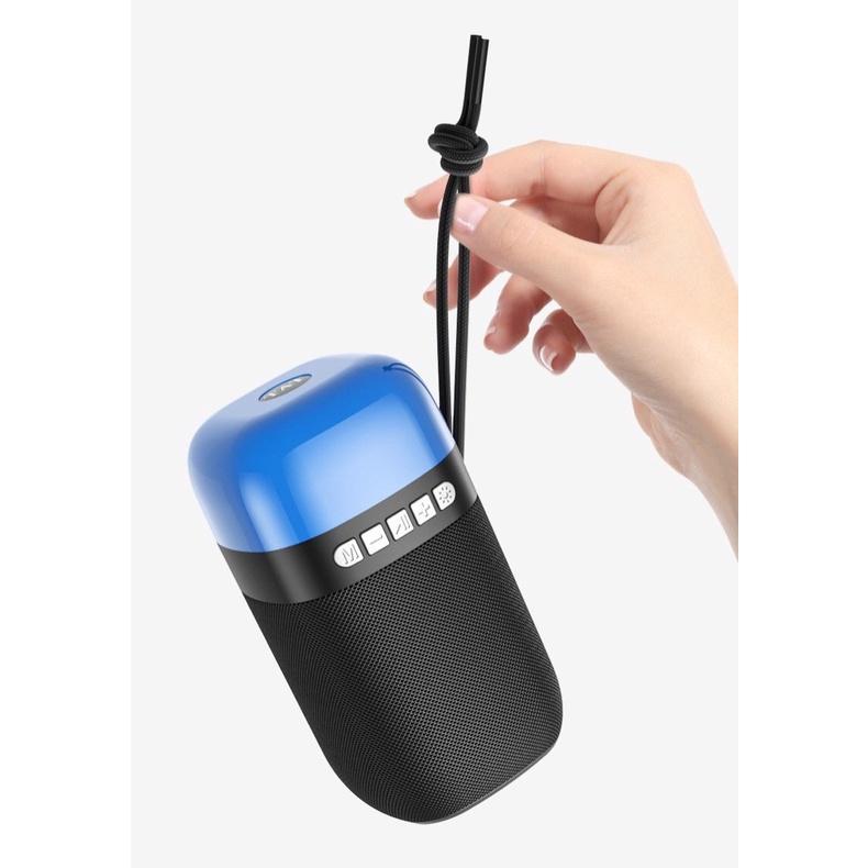 Loa bluetooth không dây ngoài trời BS-38D mới Đèn Led nhiều màu sắc