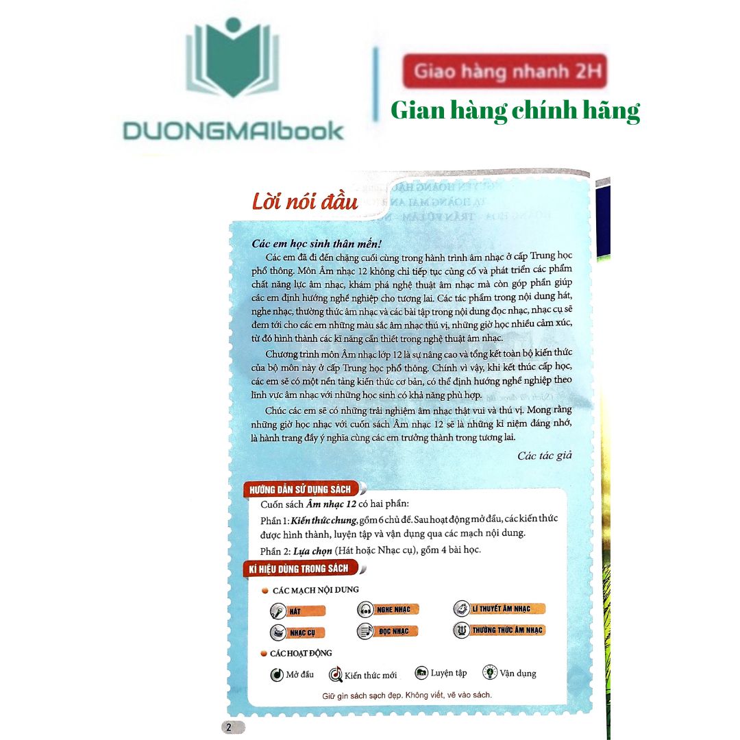 Sách - Âm nhạc 12 Cánh Diều (bán kèm 1 bút bi)