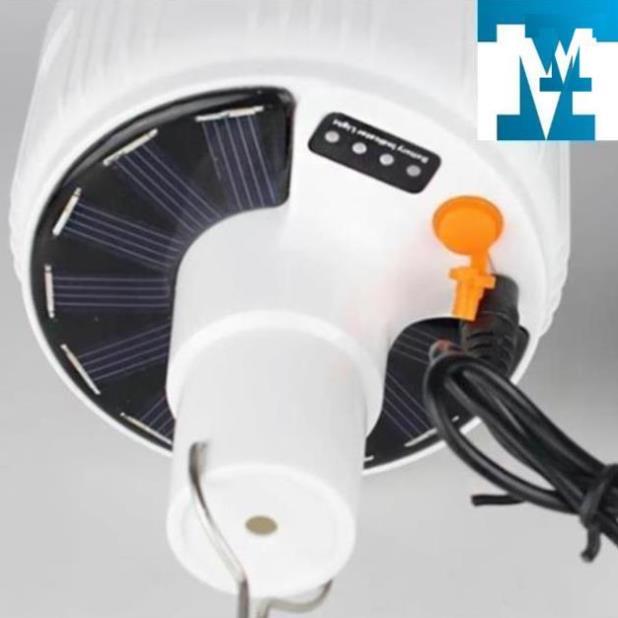 Đèn Led Tích Điện Năng Lượng Mặt Trời Có Điều Khiển Từ Xa 5 Chế Độ Sáng