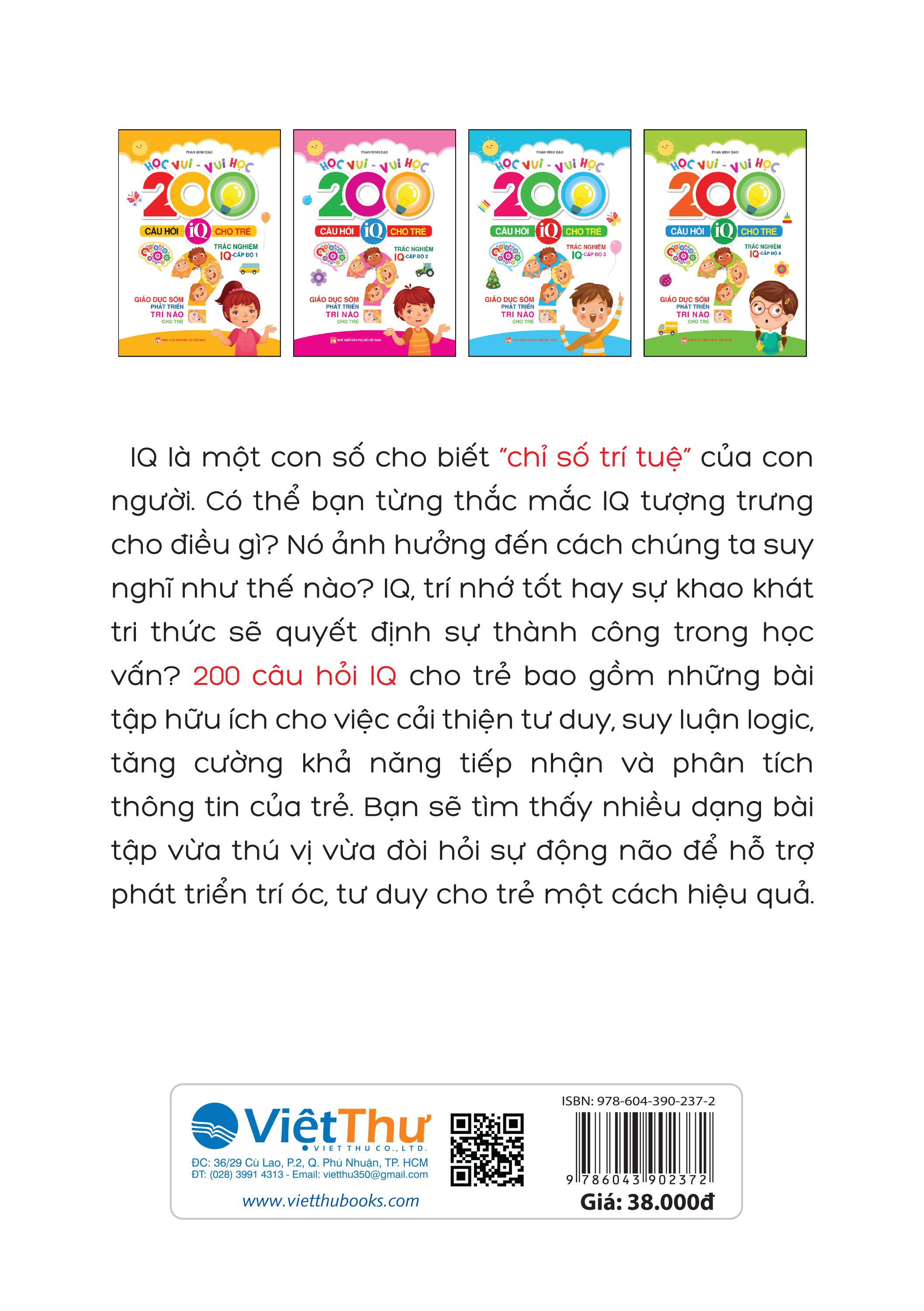 200 Câu Hỏi IQ Cho Trẻ Cấp Độ 4