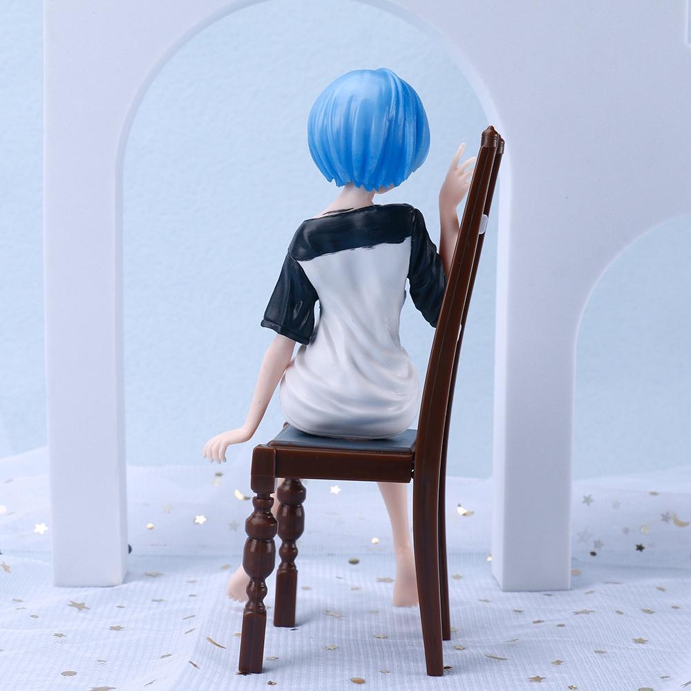 Mô Hình Anime- Mô Hình Nhân Vật Rem- Cô Hầu Gái cao 16cm