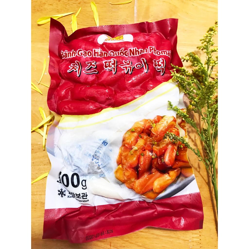BÁNH GẠO PHÔ MAI TOKBOKKI HÀN QUỐC 500Gram