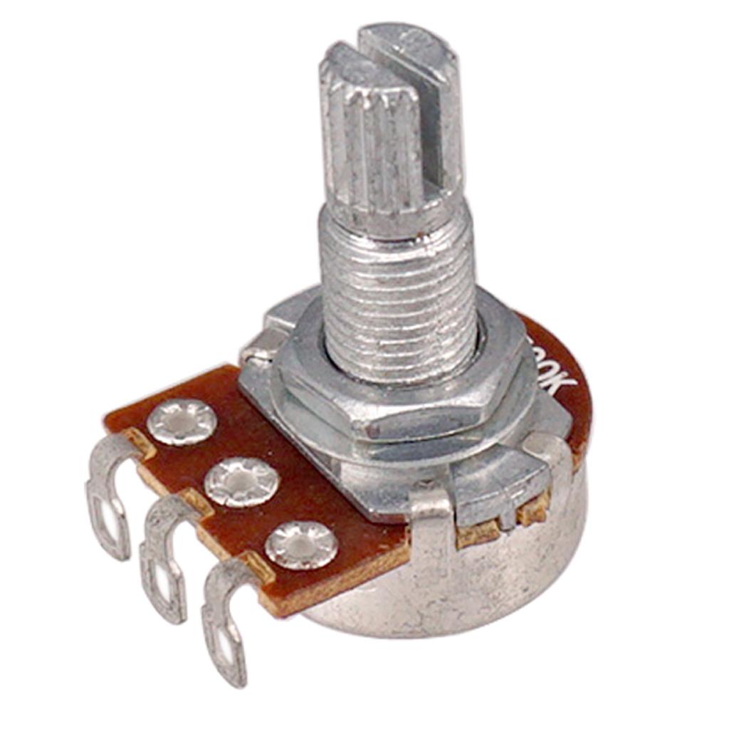 Sunnimix Đàn Guitar Chiết Áp Âm Thanh Nồi A25K B25K Ohm Màu Tập Thay Thế Cho Đàn Guitar Điện Kèm Túi