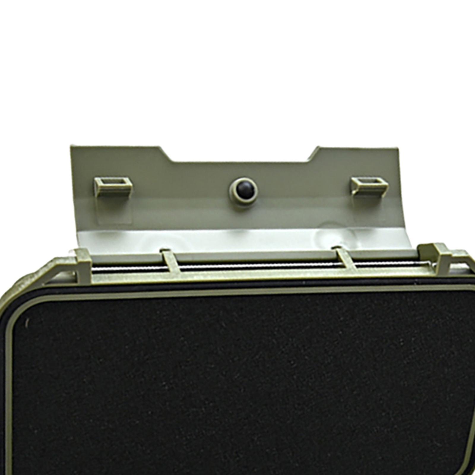 Double Layer Waterproof Hard Tool Case Multifunctional Shockproof Impact Resistant Shockproof Carrying Case for Backpacking