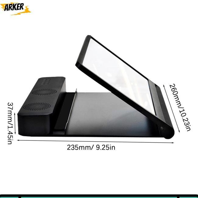 Giá Đỡ Khuếch Đại Tín Hiệu Âm Thanh Điện Thoại Di Động AK F12 Hd Màn Hình Lớn 12 Inch Bluetooth 6d