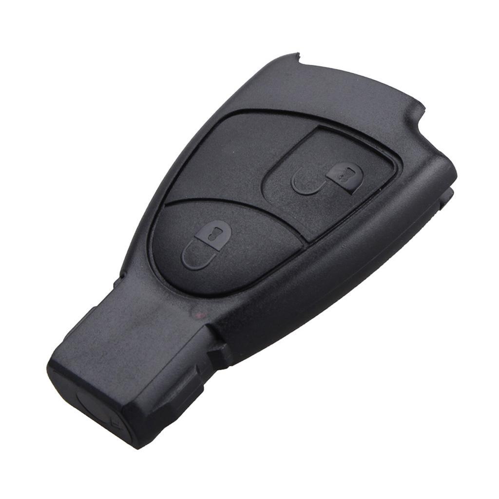 2 Button Remote Key Fob Case For     Black