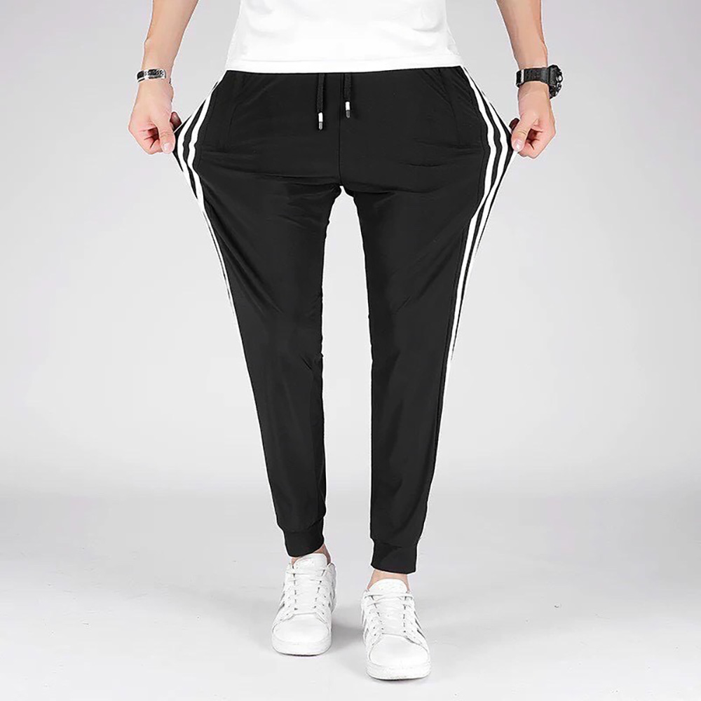 Quần dài thể thao nam Jogger 3 sọc ống bo trẻ trung năng động Micado