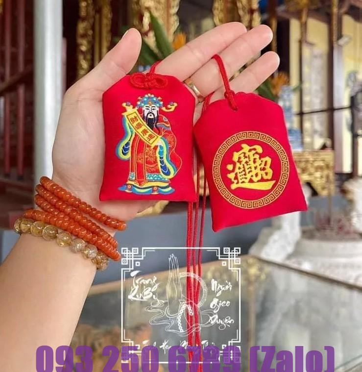 Túi thần tài mở lộc may mắn, Túi chiêu tài đón lộc, giữ tiền của tránh thất thoát - PASA COLLECTION
