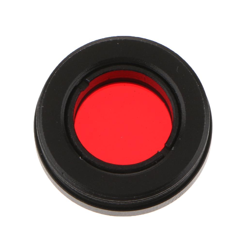 0.965inch to 1.25inch Telescope Eyepiece Adapter 24.5mm to 31.7mm+Filter#25A