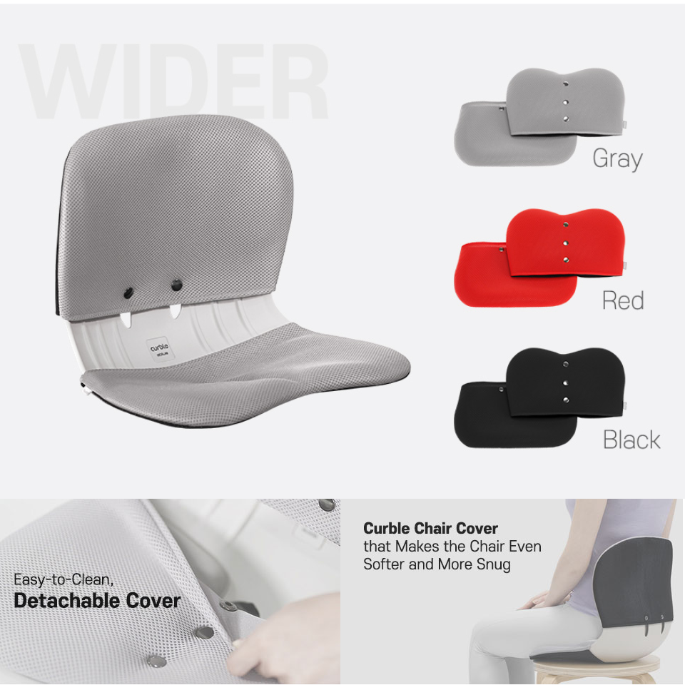 Vỏ bọc chống bẩn dành cho ghế chỉnh dáng Cover Curble Wider. Hàng nhập khẩu Hàn Quốc