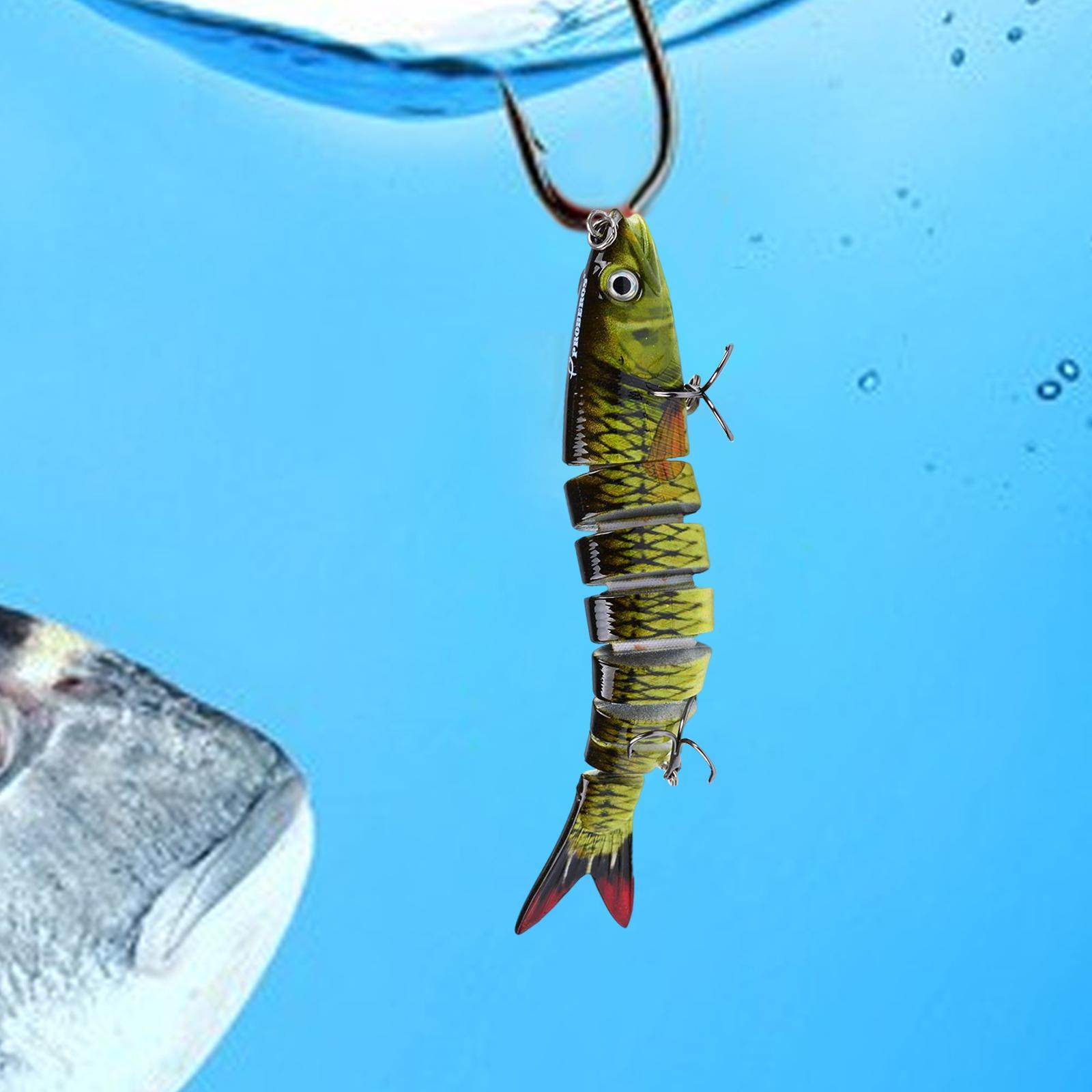 Bass Fishing Lure Topwater Bass Lures Fishing Lures Multi Jointed Swimbait Lifelike Hard Bait