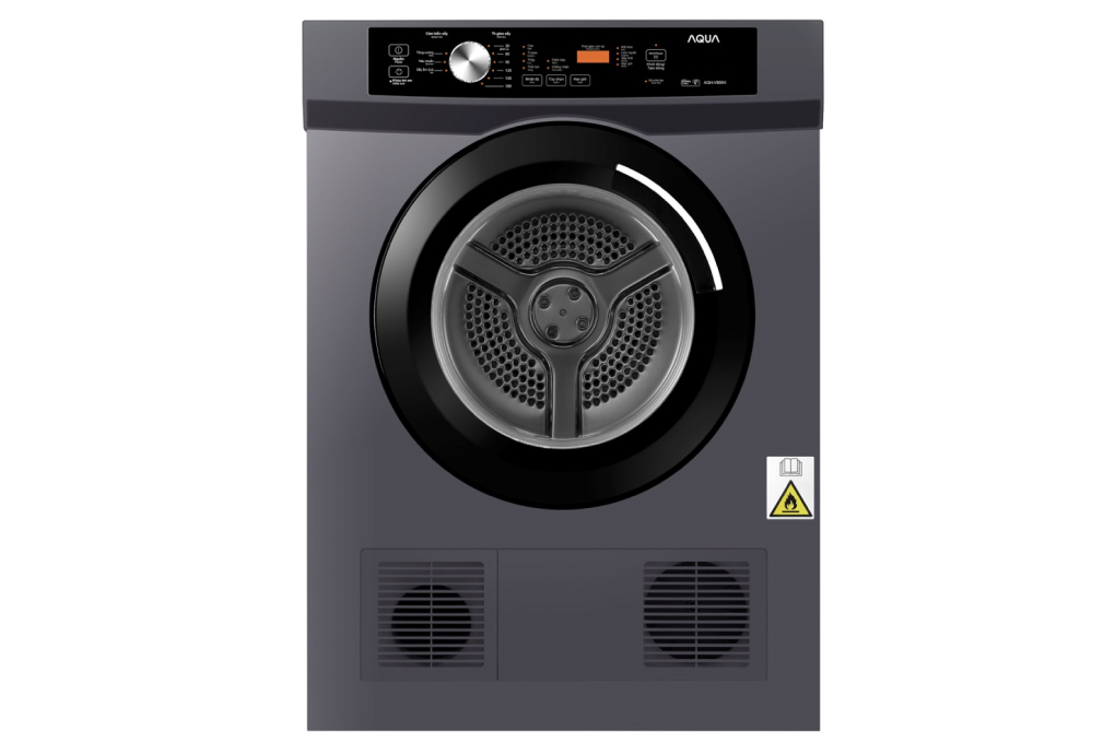 Máy sấy quần áo Aqua AQH-V800H.SS 8.0kg - Hàng chính hãng (chỉ giao HCM)